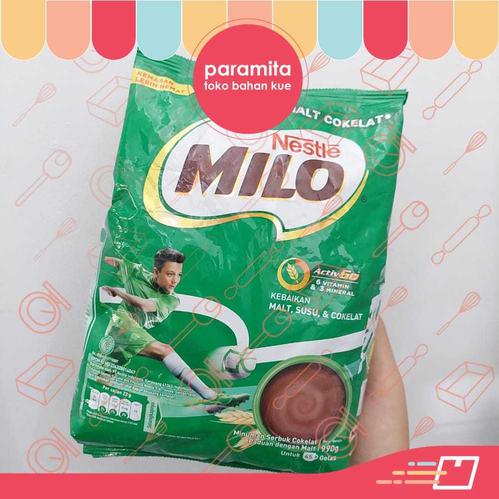 

Milo Susu Coklat Bubuk 990 gr