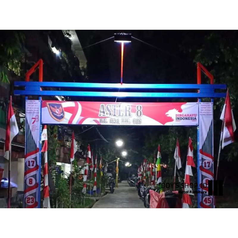 Tiang Lampu Sorot Billboard dan Spanduk Bahan Kokoh