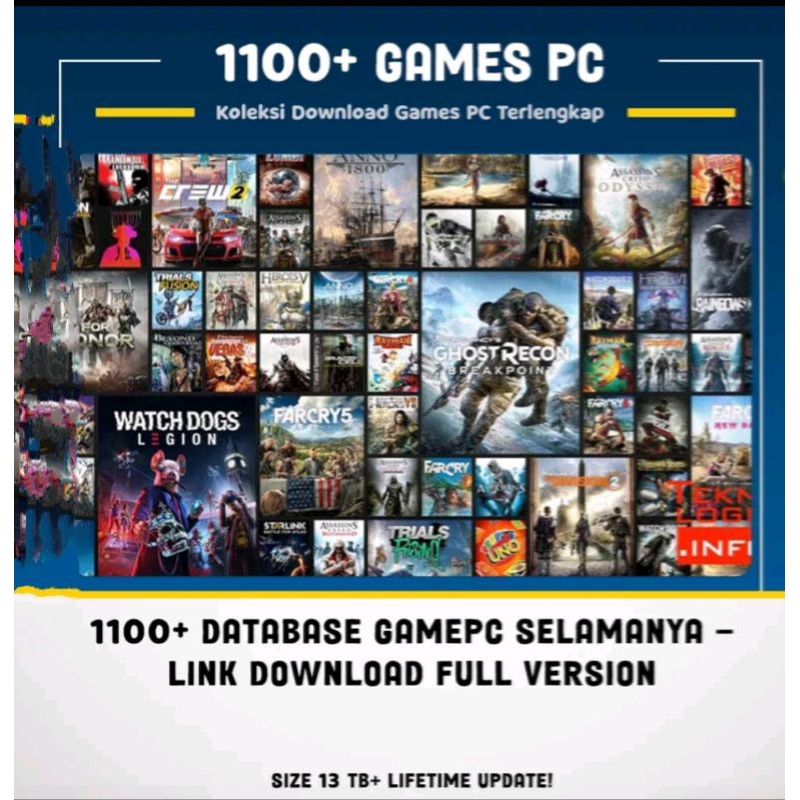 1100 Games PC  lengkap via google drive
