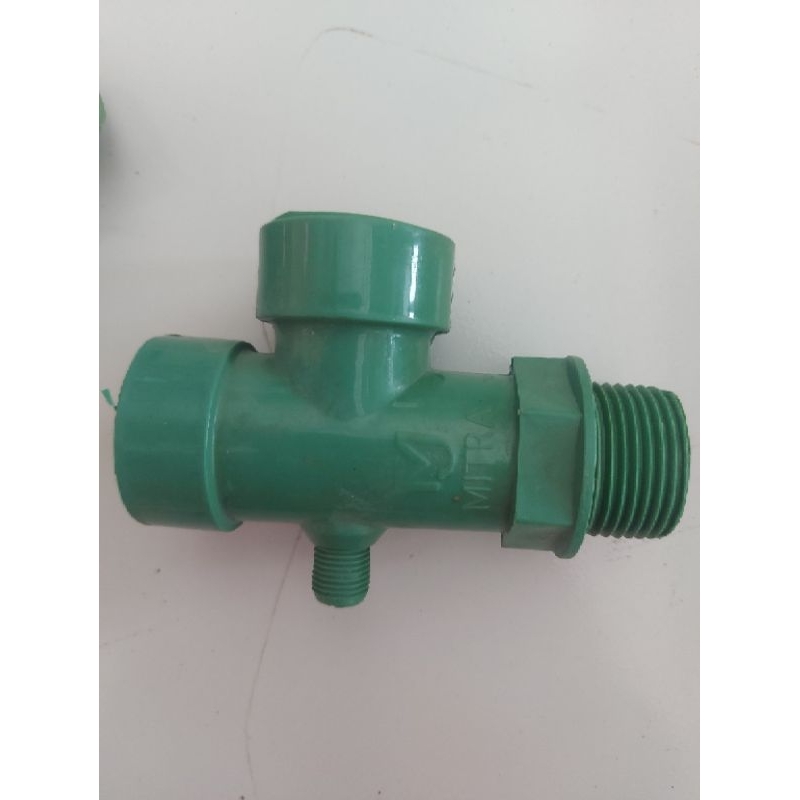 Tee Pompa PVC / T Pompa Air Plastik Otomatis 4 Cabang
