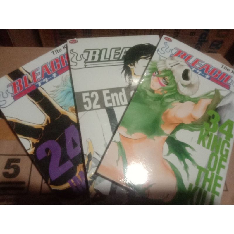 paket komik bleach segel