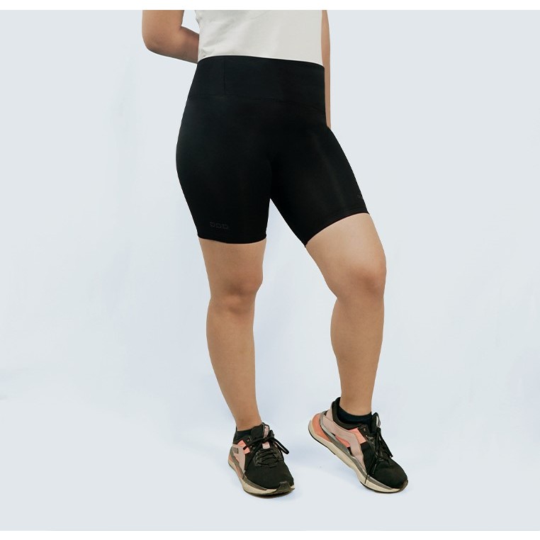 Trijee Women High Rise Short Leggings Joise - Black