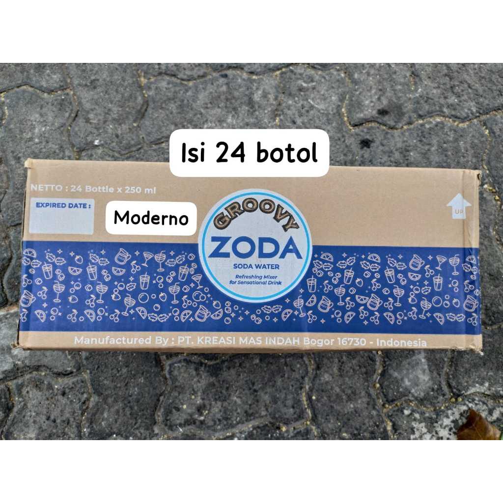 Zoda water 250ml - Zoda air soda 250ml