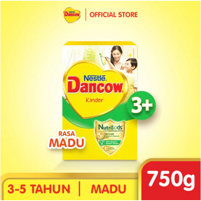 

Nestle Dancow 3+ dengan Susu Pertumbuhan Rasa Madu