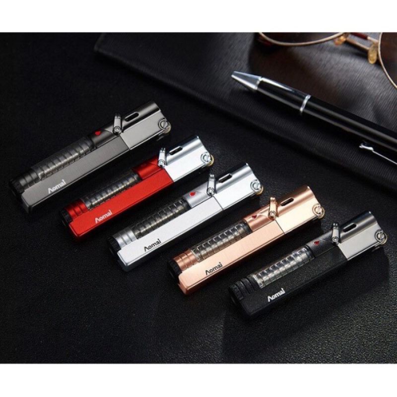 Korek Aomai Korek Api Gas Single Jet Aomai 7108 Korek Unik Mancis bisa isi ulang