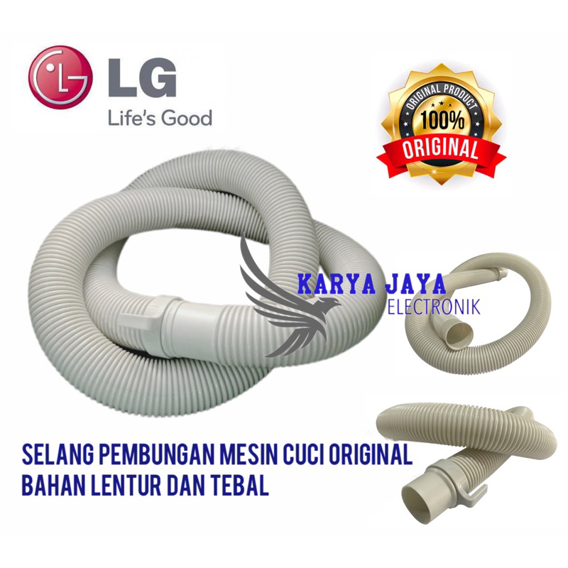 Selang Pembuangan Mesin Cuci LG Original / Selang Mesin cuci LG 2 Tabung