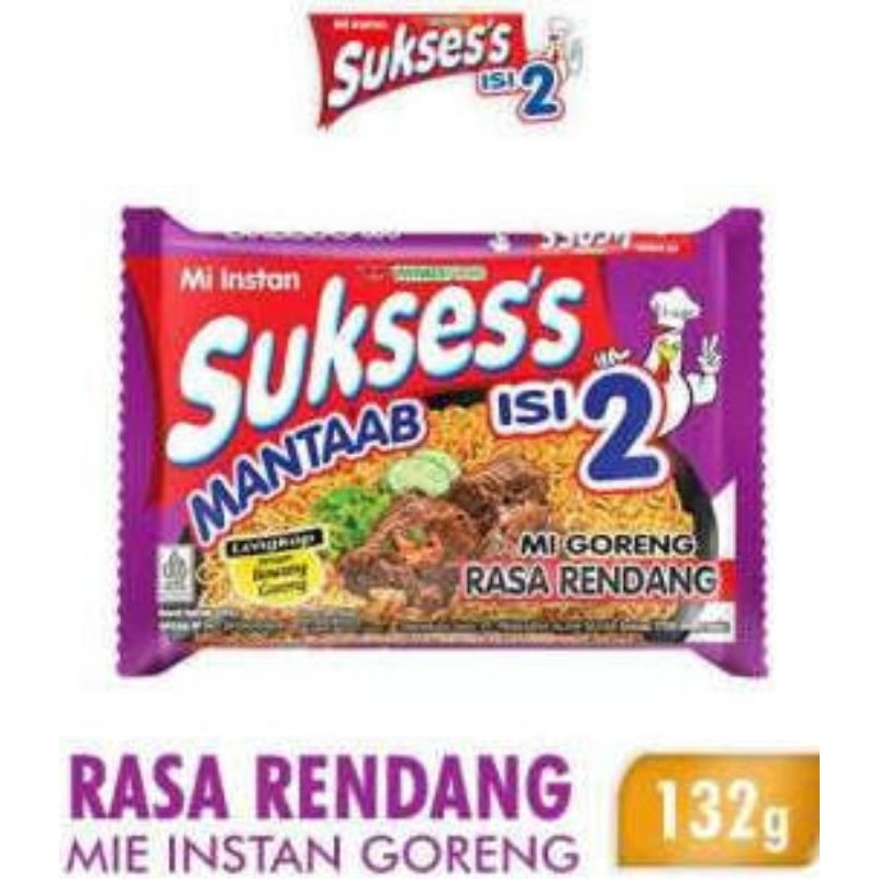 

Mie goreng suksess rendang 132g