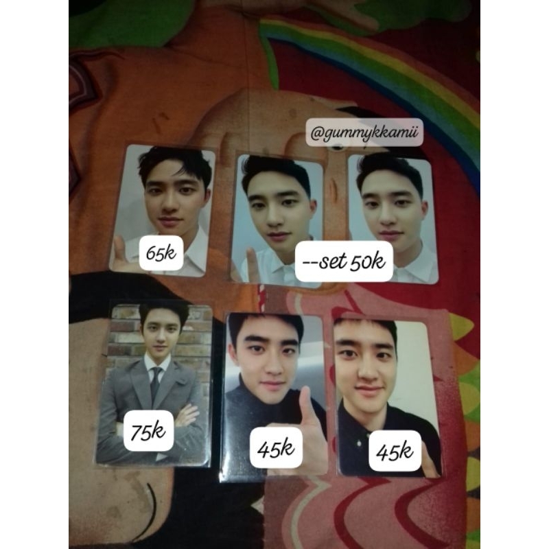 WTS PC PHOTOCARD D.O KYUNGSOO EXO EX'ACT SFY EMPATHY GROWL