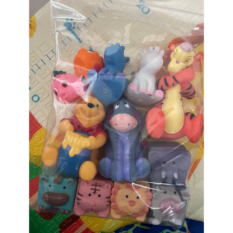(PRELOVED)BEKAS LIKE NEW Mainan Karet Anak edukasi campur