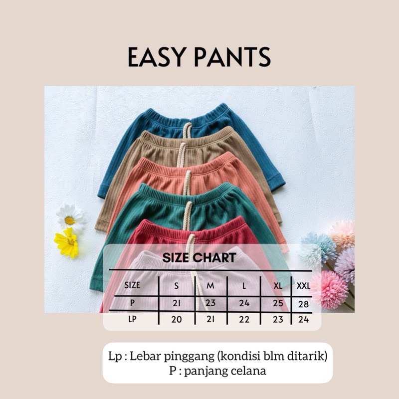 Easy Pants/celana pendek anak/ozora kidswear