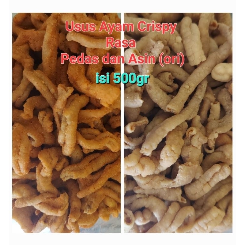 

Usus Ayam Crispy isi 500gr