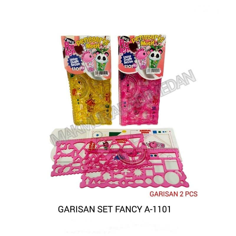 

Garisan isi 2 Pcs untuk Cetak Gambar/Garisan Set Fancy/Garisan Sablon/Penggaris Design/Siru/Penggaris Set 2/Garisan Bentuk Set 2 Pcs