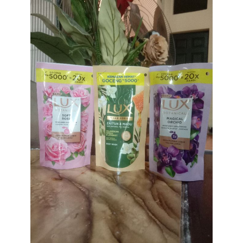 Lux sabun mandi cair Botanical 85ml 5000
