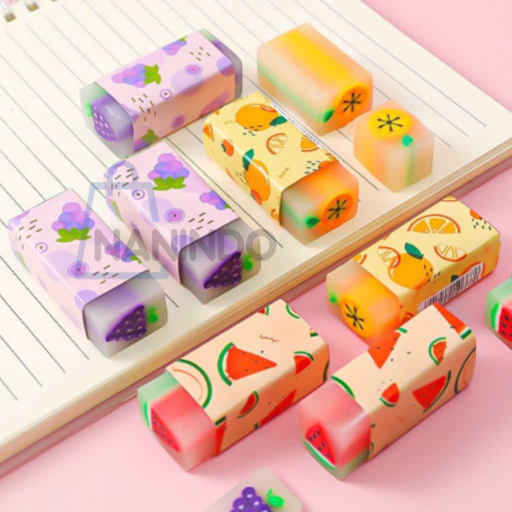 

Penghapus / Eraser Pensil Motif Buah Random
