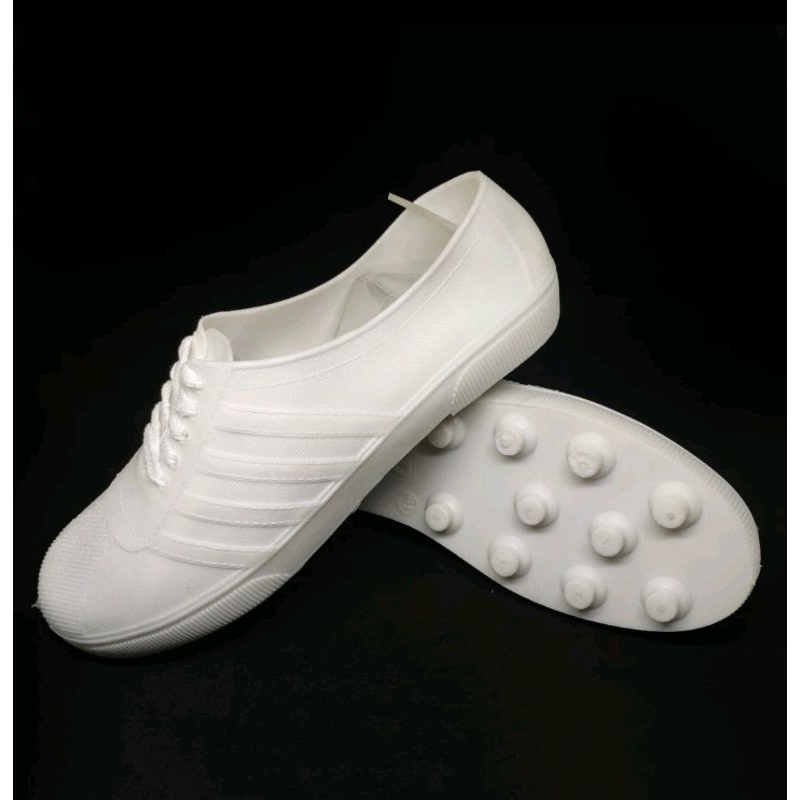 Sepatu Karet AP Boots Putih