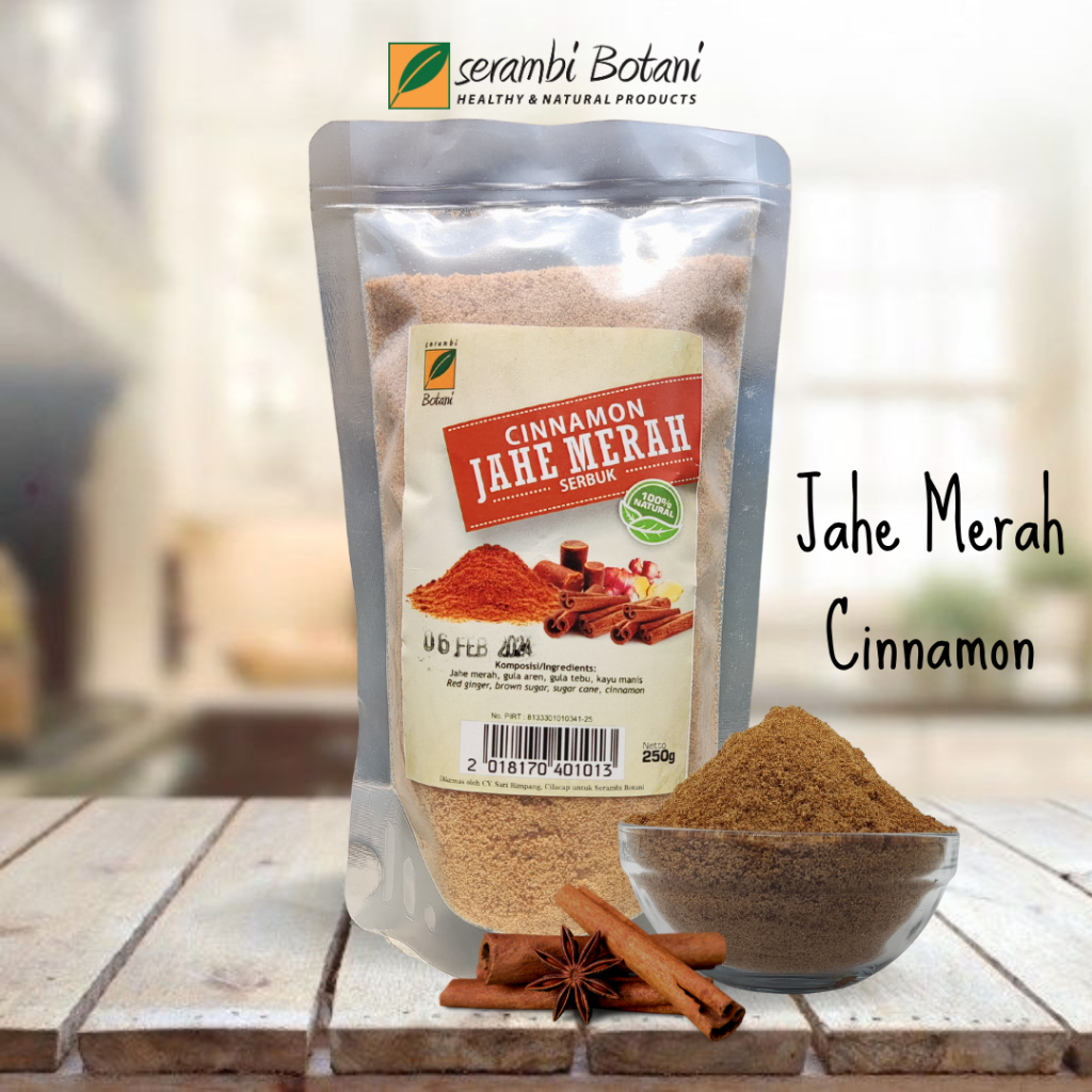 

Jahe Merah Serbuk Cinnamon
