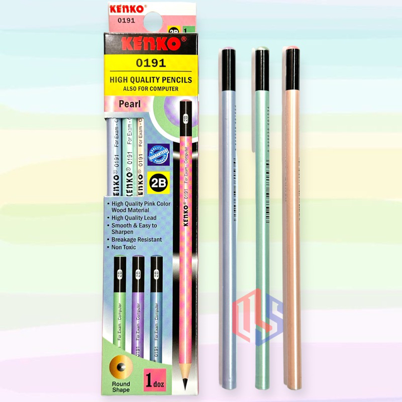 

Pensil 2B Kenko Pearl 0191 (12 Pcs)