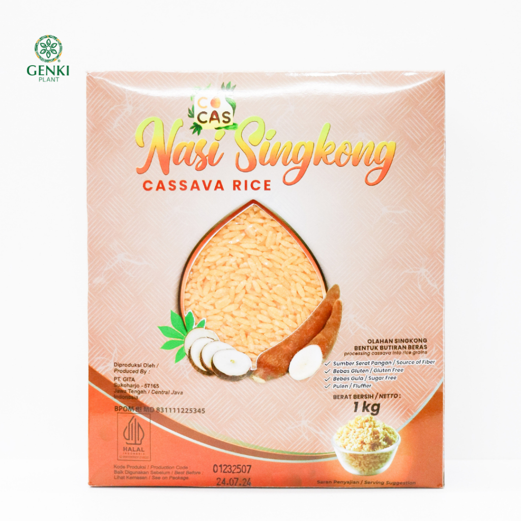 Sego Singkong / Beras Singkong (Vacuum) - 1 kg