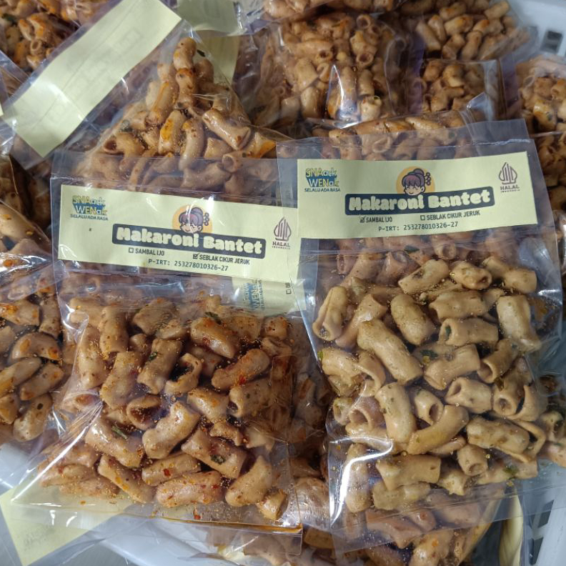 

MAKARONI BANTET DAUN JERUK 50Gr (baca deskripsi)asdasdasd DGsdgWQWH