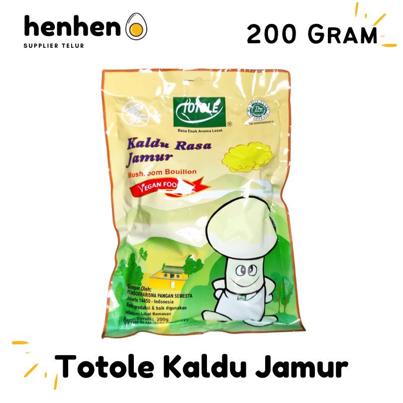 

Totole Kaldu Jamur HALAL 200 gram