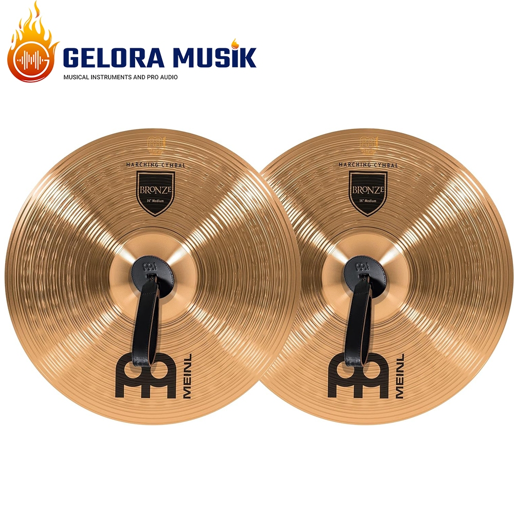Cymbal Meinl Student Marching Hand 14"Pair Bronze MA-BO-14M