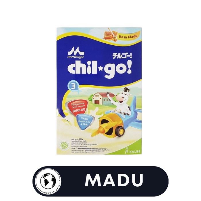 

Morinaga Chil Go Powder 3+ Madu / Vanilla 300 Gr Gram