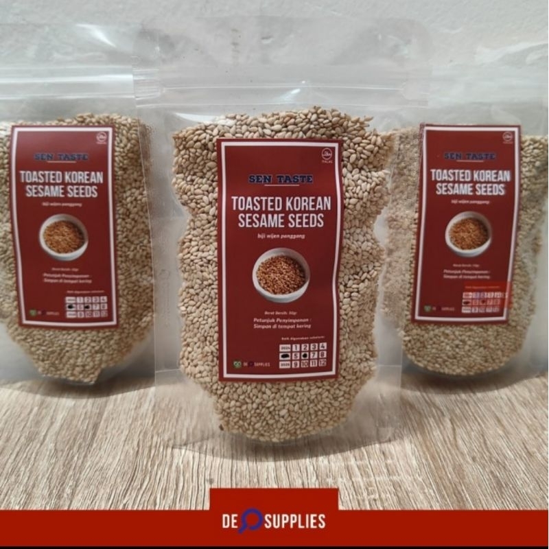 

Biji Wijen Panggang Sangrai Korea Sentaste 50gr - Korean Sesame Seeds