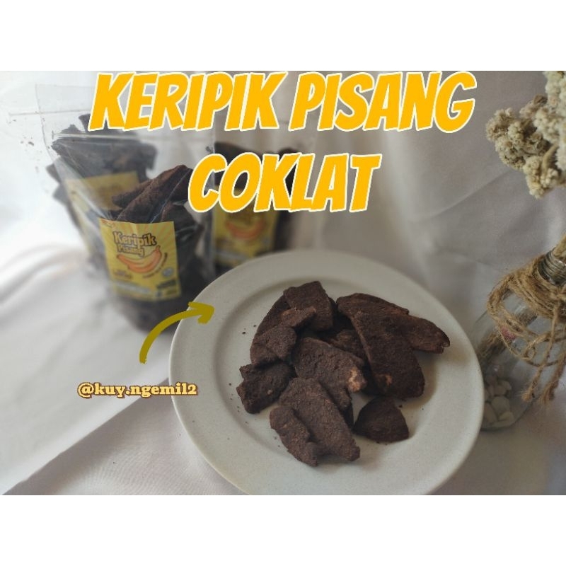 

Keripik Pisang Coklat || pisang kepok best seller