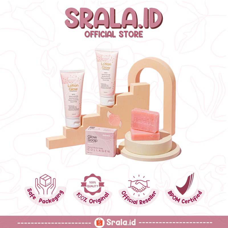 Lotion Glow & Glow Soap by Heloise Beauty