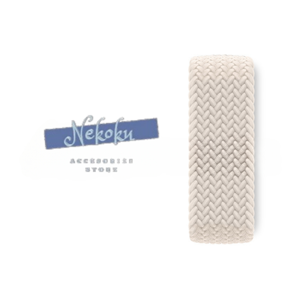 Strap Nylon Elastic Woven 18mm for Huawei GT 5 41mm Realme Band 2 RNW2010 Fossil Gen 3 4 Q Venture F