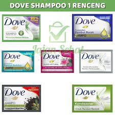 SHAMPO DOVE SACHET HIJAB NATURAL 10ML 12PCS VARIAN RAMBUT RONTOK RAMBUT LEPEK KONDISIONER