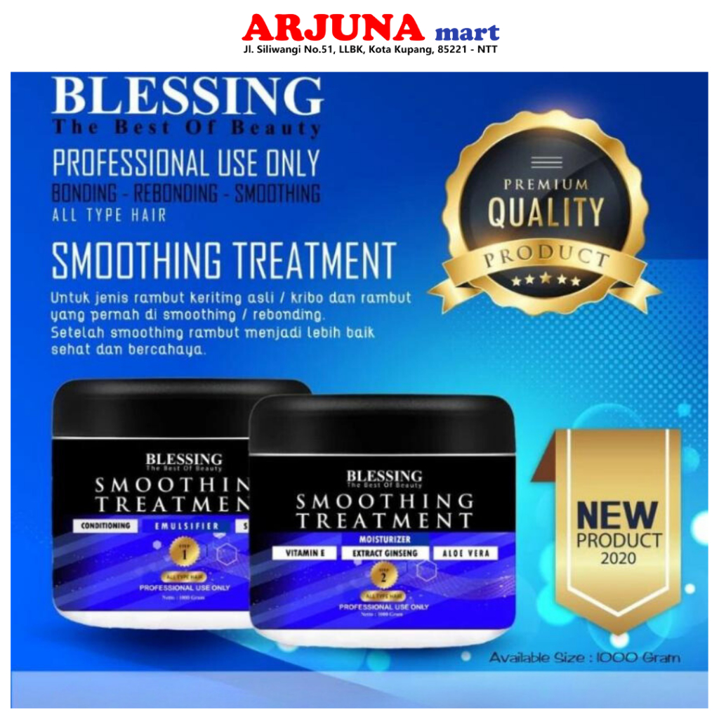 BLESSING SMOOTHING TREATMENT STEP 1 & STEP 2