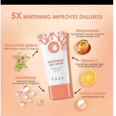 Gluta whitening lazy cream BPOM