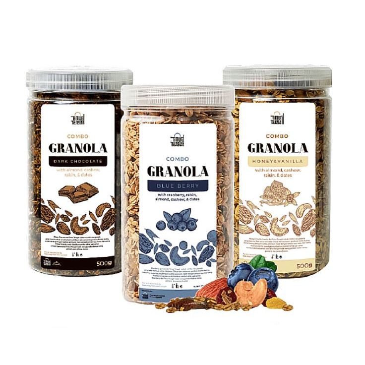 

Granola Timur Tengah 500gr All Variant | Sereal Oatmeal Diet Sehat