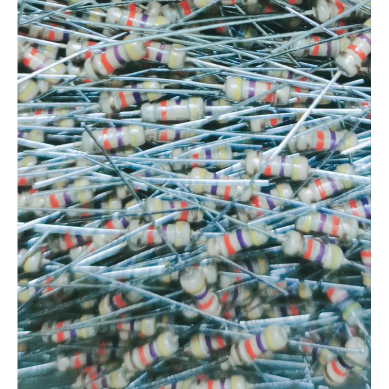 10BIJI, RESISTOR 47K, 1/4 WAT