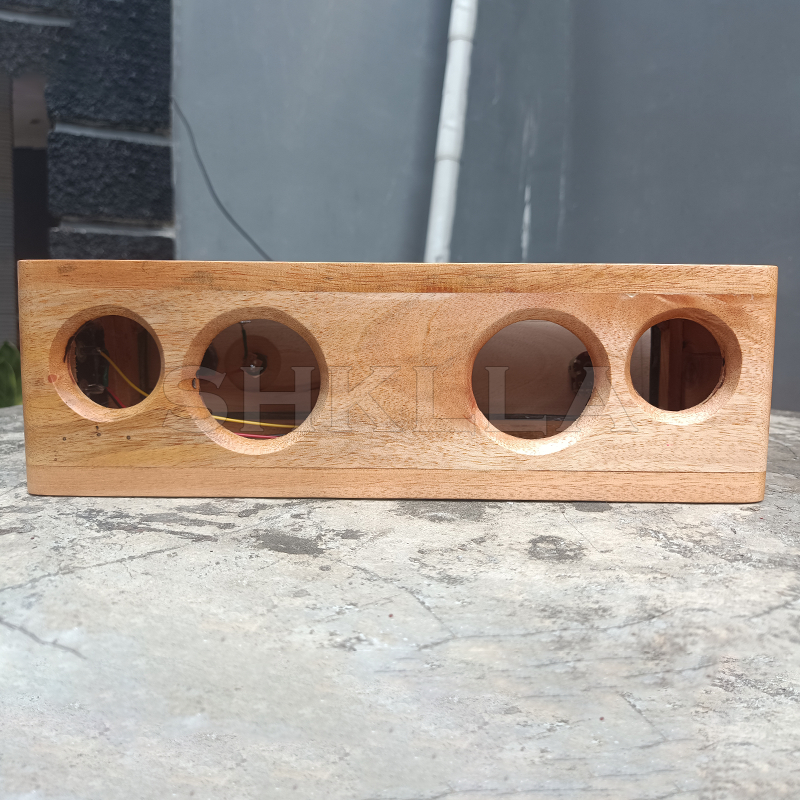 Box speaker 2 inch + 1,5 inch full kayu