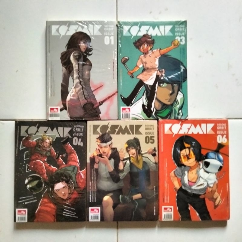 Paket Komik Lokal - Kosmik Second Orbit - Elex Media - 5 Edisi