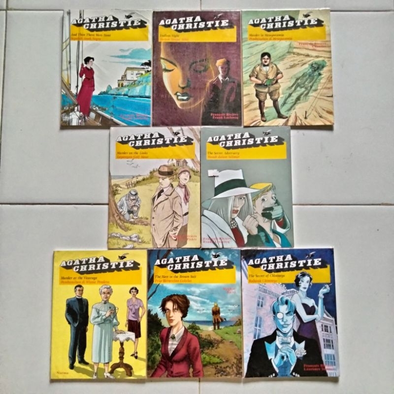 Paket Komik Agatha Cristie - Penerbit Elex Media - Second