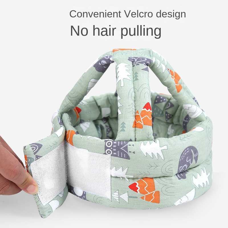 Topi Pelindung Kepala Bayib Lucu Baby Head Protection Adjustable Soft Safety Baby Helmet Walk Safety Headguard Baby Head Security Protection / Topi Bayi Laki-laki / Topi Bayi Perempuan