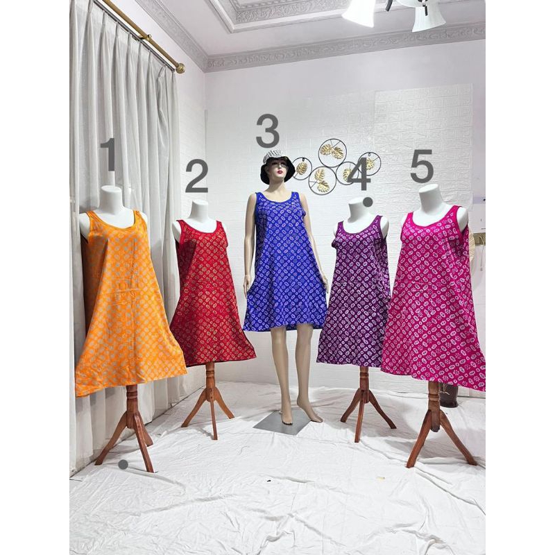 DASTER BATIK WANITA GANDUL MINI CAP