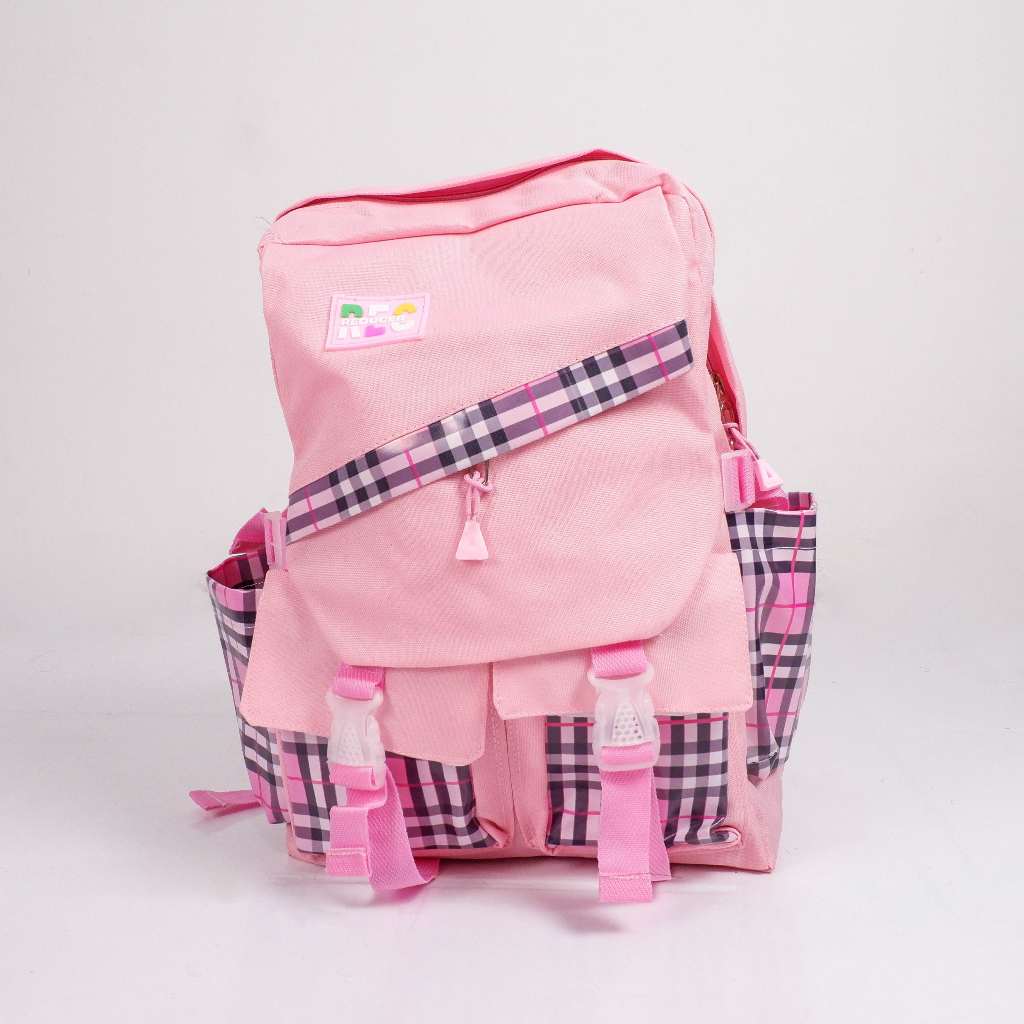 Tas ransel anak perempuan cewe TK SD Tas Murah Ransel pink