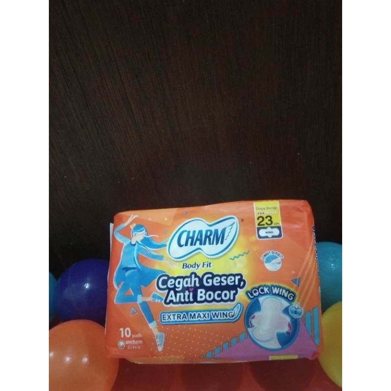 pembalut charm wings pembalut bersayap pembalut murah balikpapan barang murah balikpapan