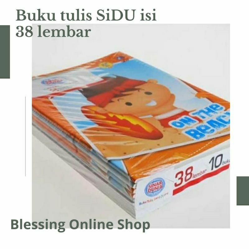 

Buku tulis SiDU isi 38 lembar