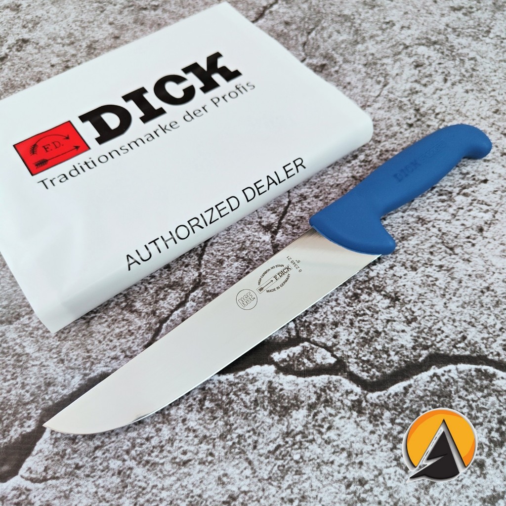 Butcher knife pisau daging sembelih F. Dick made in germany straight original 21 cm 8.2348.21