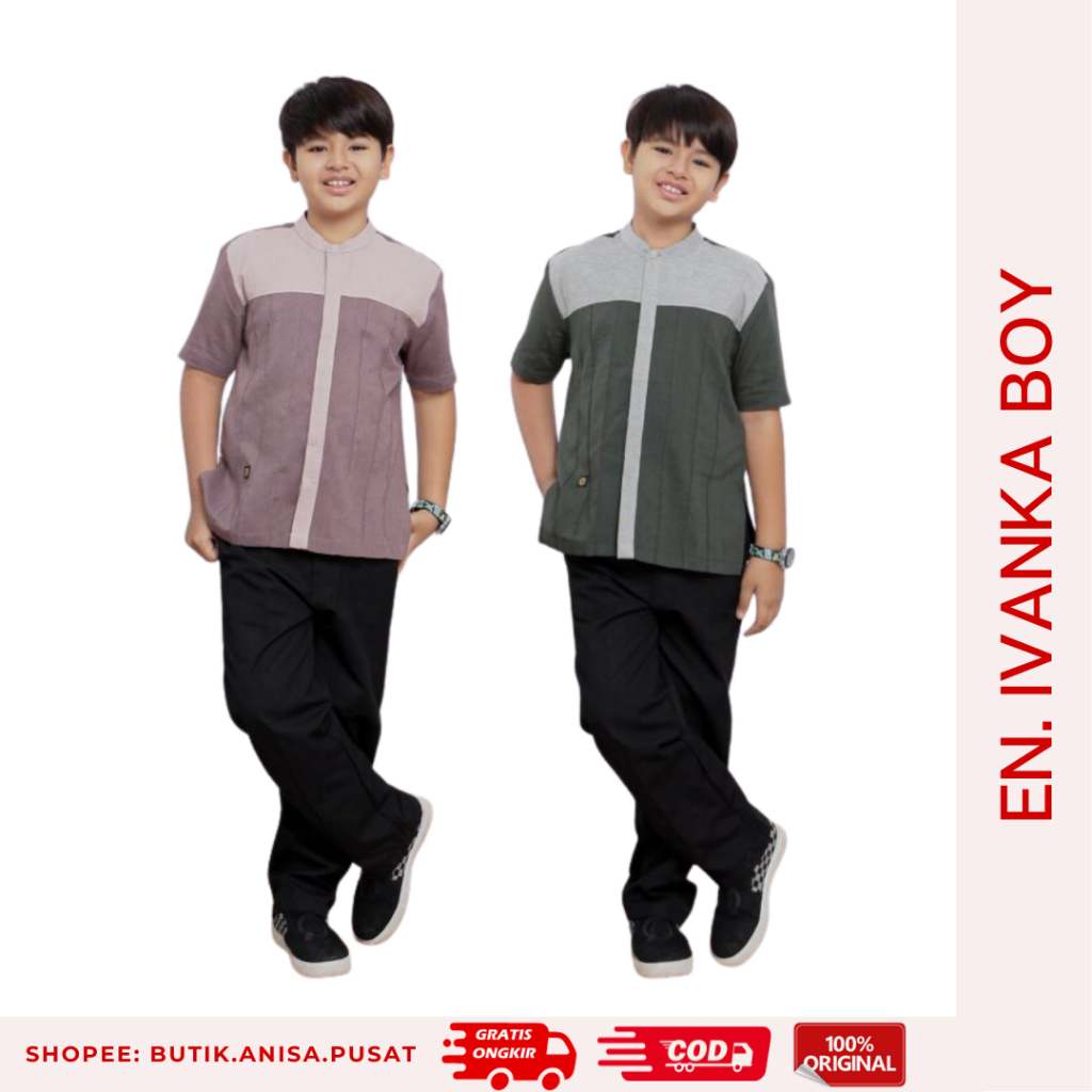 ENDOMODA Koko Anak IVANKA BOY Sarimbit Keluarga