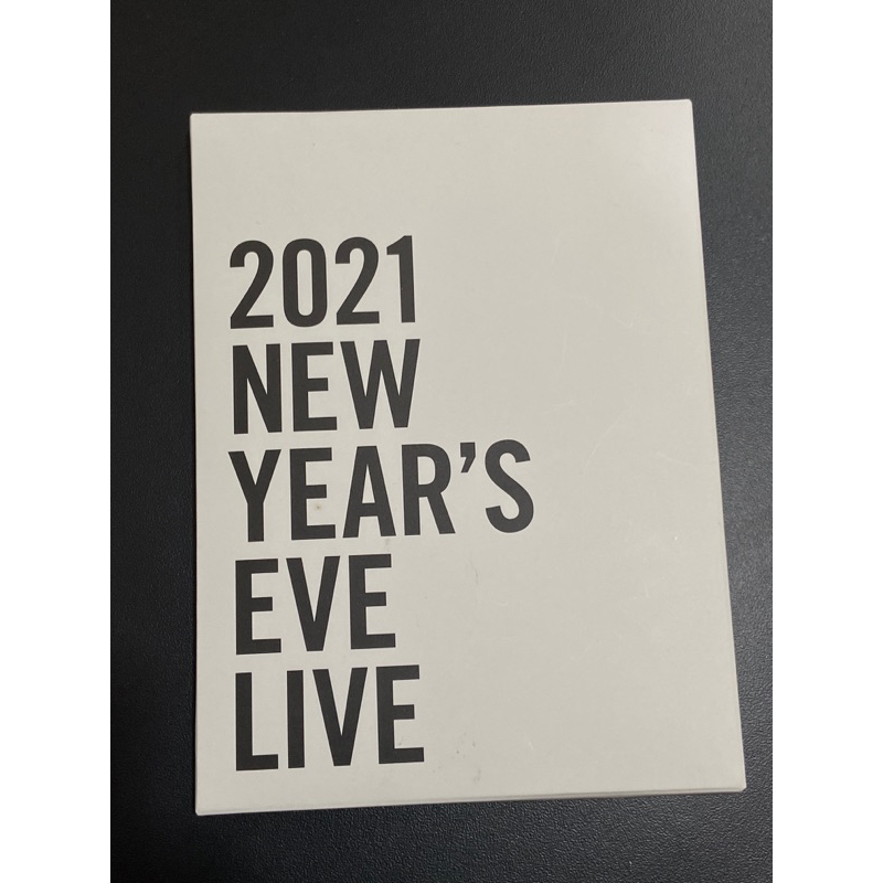BTS 2021 NEW YEARS EVE LIVE POSTCARD OFFICIAL