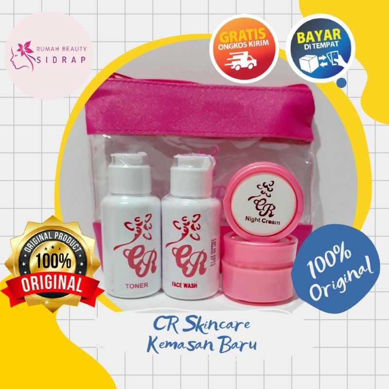 cream cr ungu original bpom cr skincare whitening cream paket perawatan kecantikan wajah pemutih