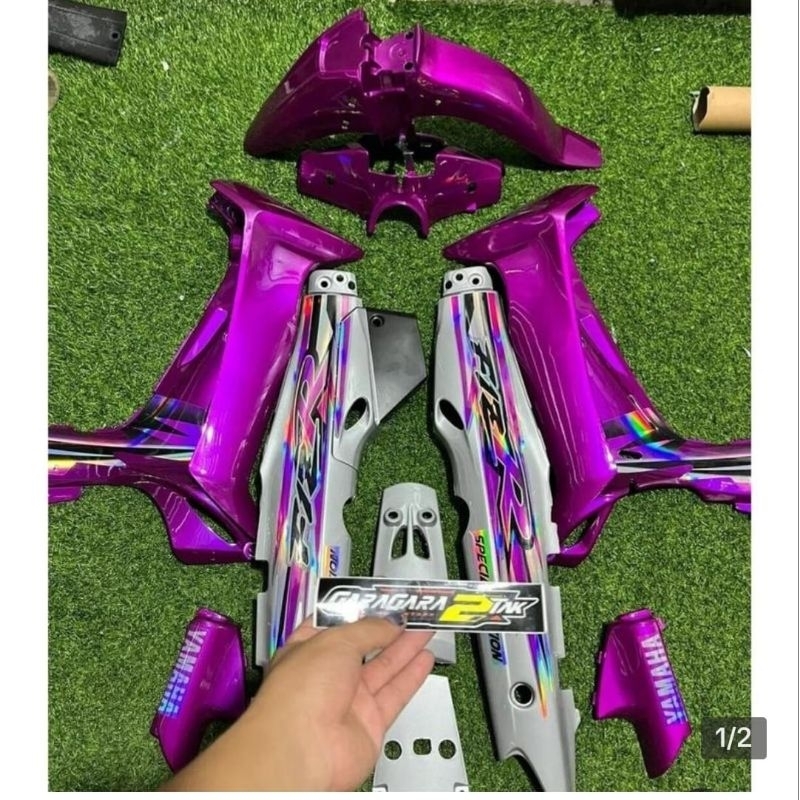 striping fiz r hologram ungu