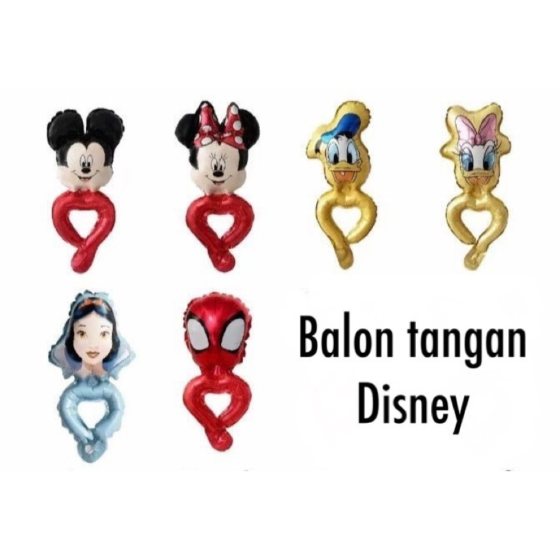 BALON TANGAN DISNEY