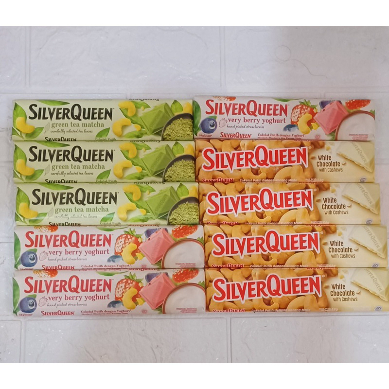 Promo Cokelat Silverqueen 58g  1 Box isi 10